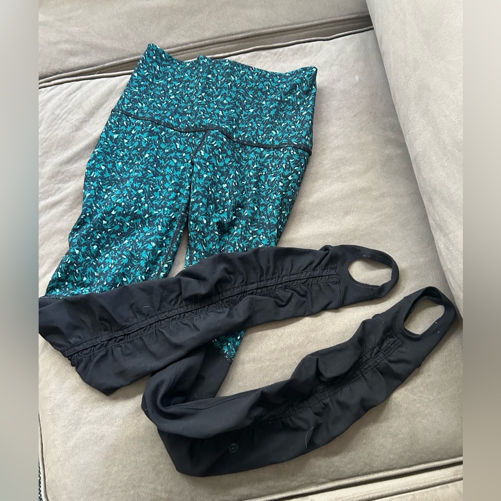 Lululemon wunder under stirrup leggings 6